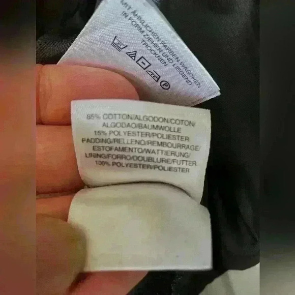 Jones New York sweater  jacket with cotton back and sleeves. Size medium. - Picture 10 of 10